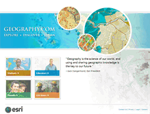Tablet Screenshot of geography.com