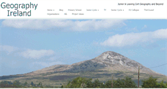 Desktop Screenshot of geography.ie